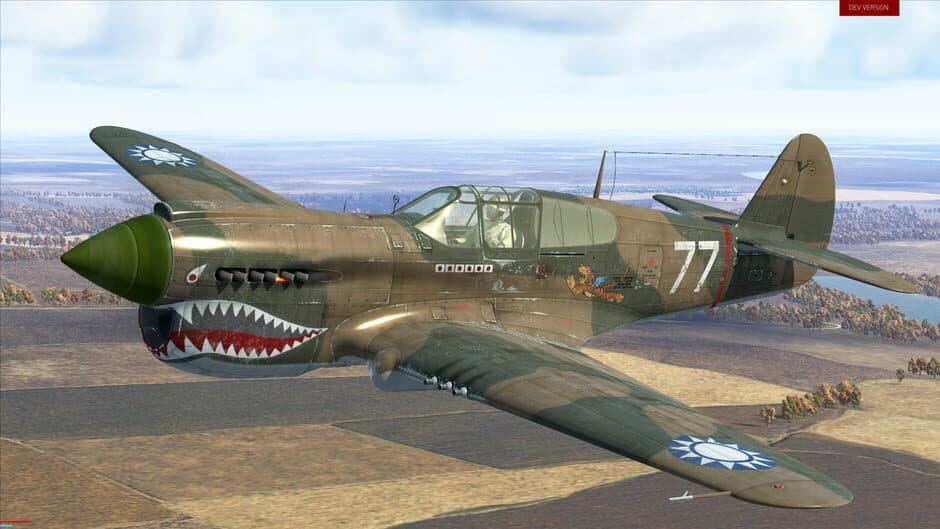 Скриншот 9 из IL-2 Sturmovik: Battle of Stalingrad - P-40E-1 Collector Plane