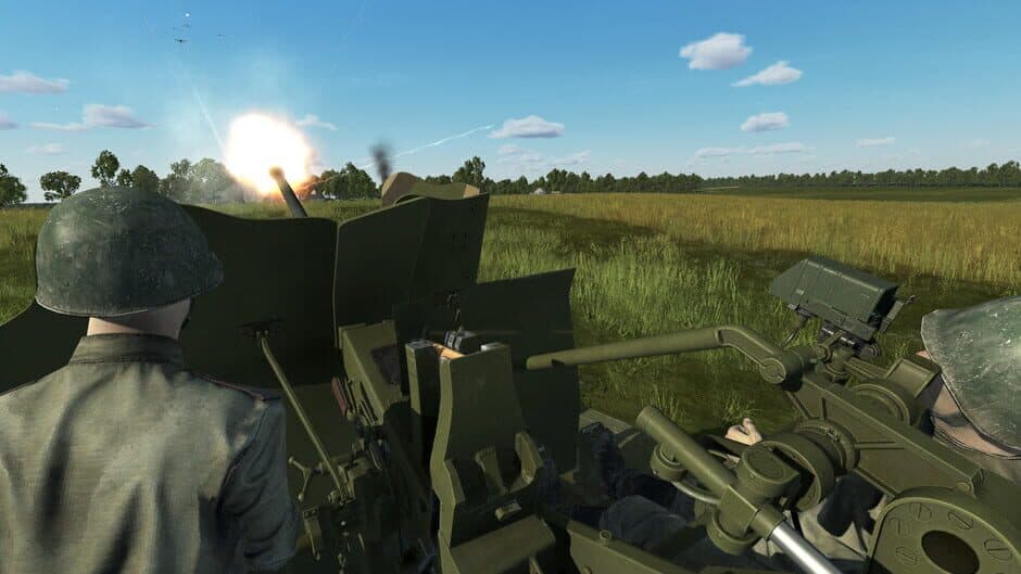 Скриншот 8 из IL-2 Sturmovik: Battle of Stalingrad - GAZ-MM 72-K Anti-Aircraft Gun