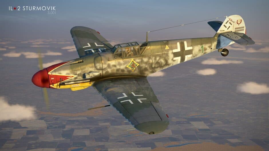 Скриншот 9 из IL-2 Sturmovik: Battle of Stalingrad - Bf 109 G-6 Collector Plane