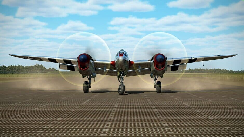Скриншот 6 из IL-2 Sturmovik: Battle of Stalingrad - P-38J-25 Collector Plane