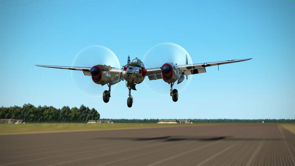 Скриншот 1 из IL-2 Sturmovik: Battle of Stalingrad - P-38J-25 Collector Plane