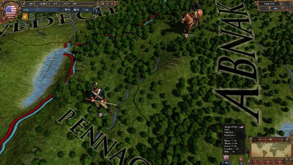 Скриншот 1 из Europa Universalis IV: American Dream