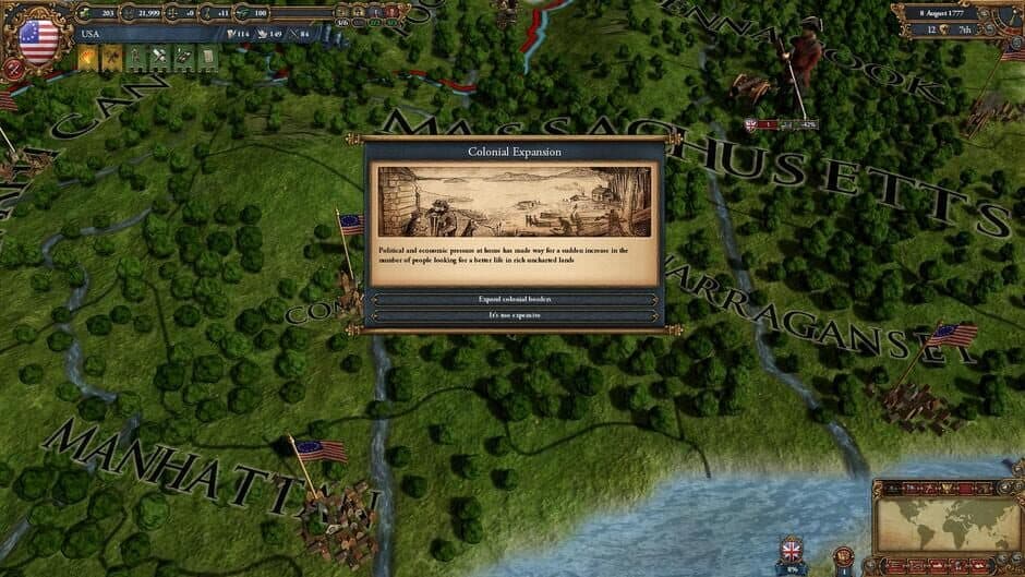 Скриншот 5 из Europa Universalis IV: American Dream