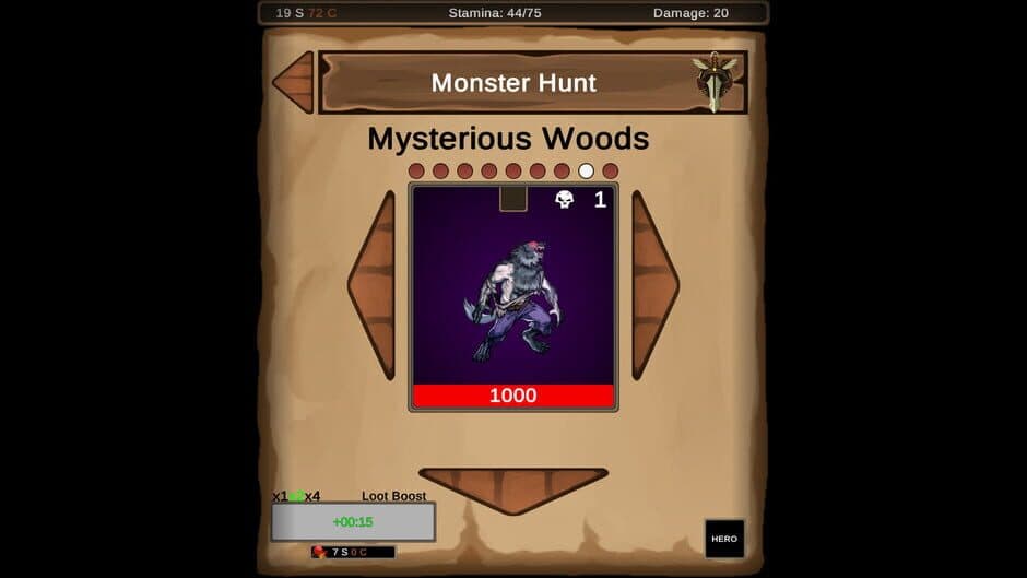 Скриншот 1 из Idle Master Hunter: Steam Edition