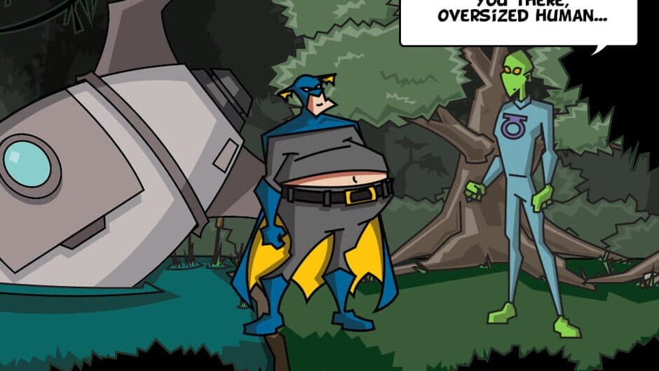 Скриншот 3 из The Adventures of Fatman: Intergalactic Indigestion