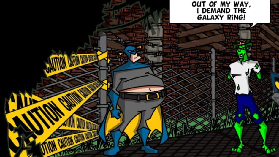 Скриншот 8 из The Adventures of Fatman: Intergalactic Indigestion