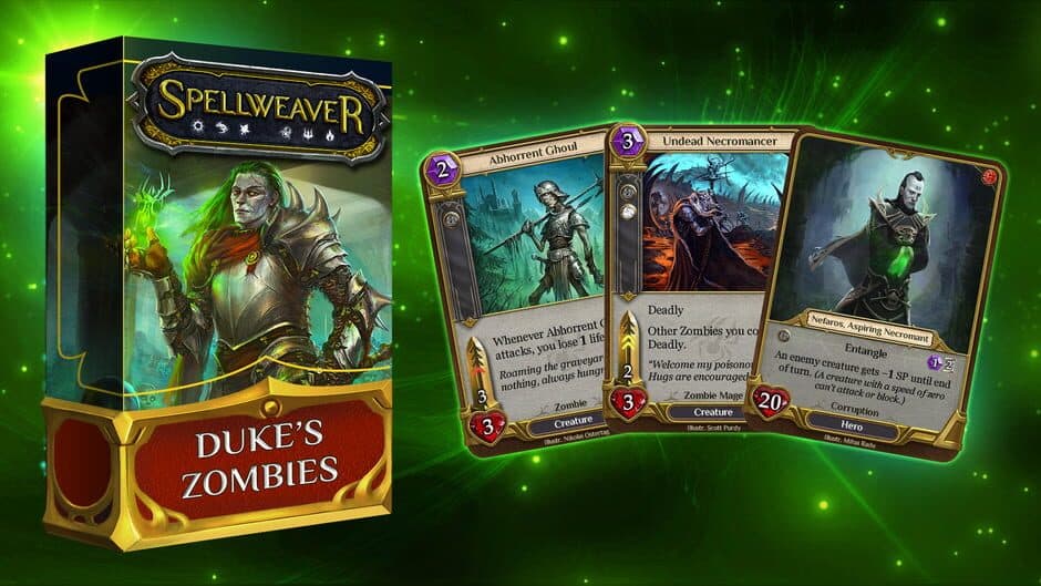 Скриншот 1 из Spellweaver: Duke's Zombies Deck