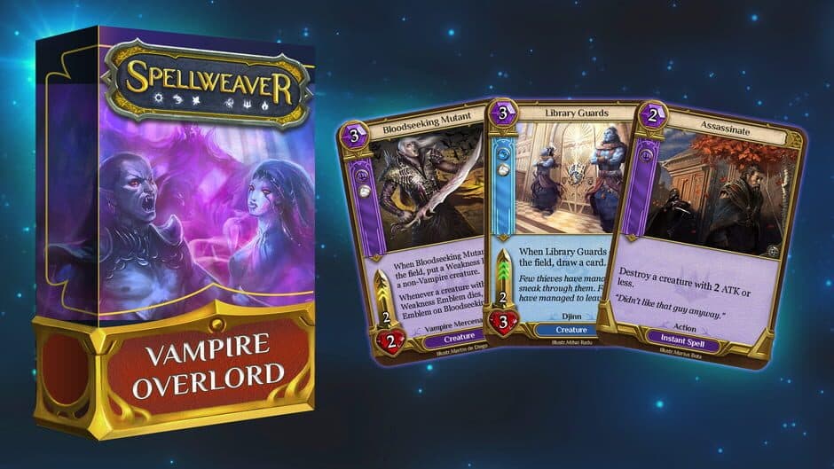 Скриншот 1 из Spellweaver: Vampire Overlord Deck