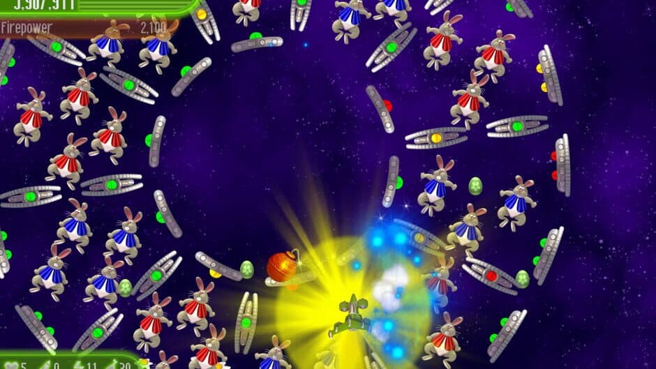 Скриншот 8 из Chicken Invaders 4: Easter Edition