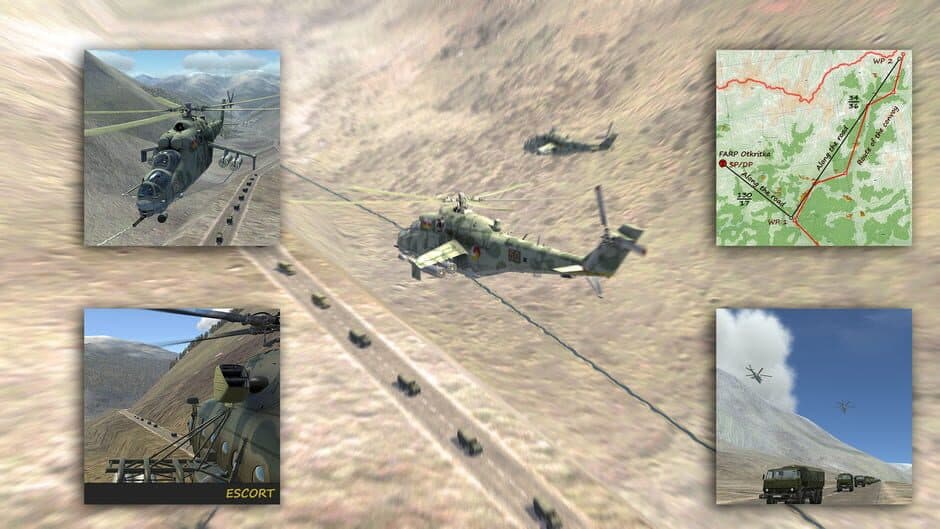 Скриншот 2 из DCS World: Mi-8MTV2 - The Border Campaign