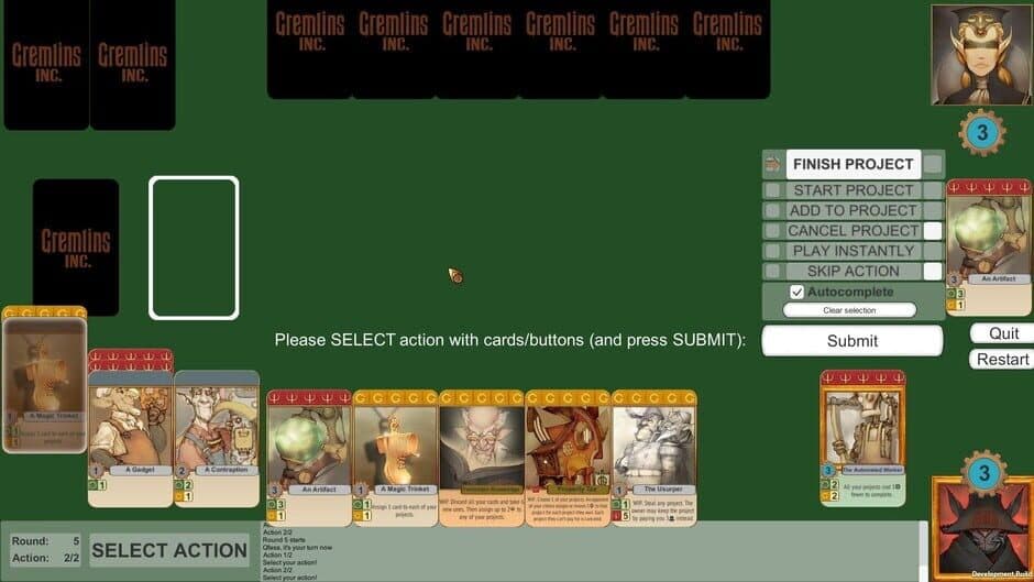 Скриншот 3 из Gremlins, Inc.: Card Game