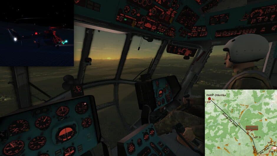 Скриншот 6 из DCS World: Mi-8MTV2 - The Border Campaign