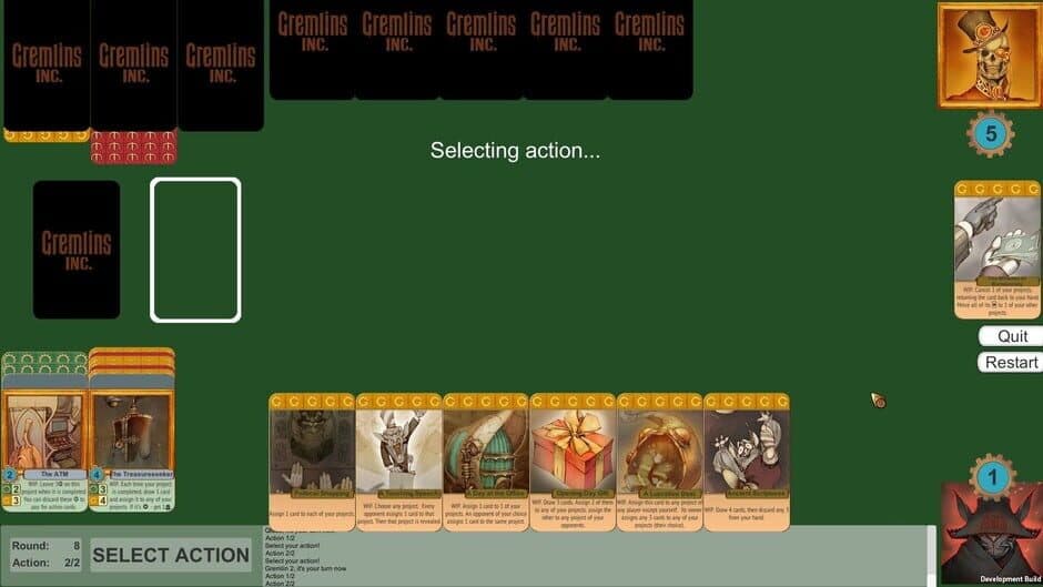 Скриншот 1 из Gremlins, Inc.: Card Game