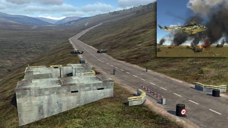 Скриншот 7 из DCS World: Mi-8MTV2 - The Border Campaign