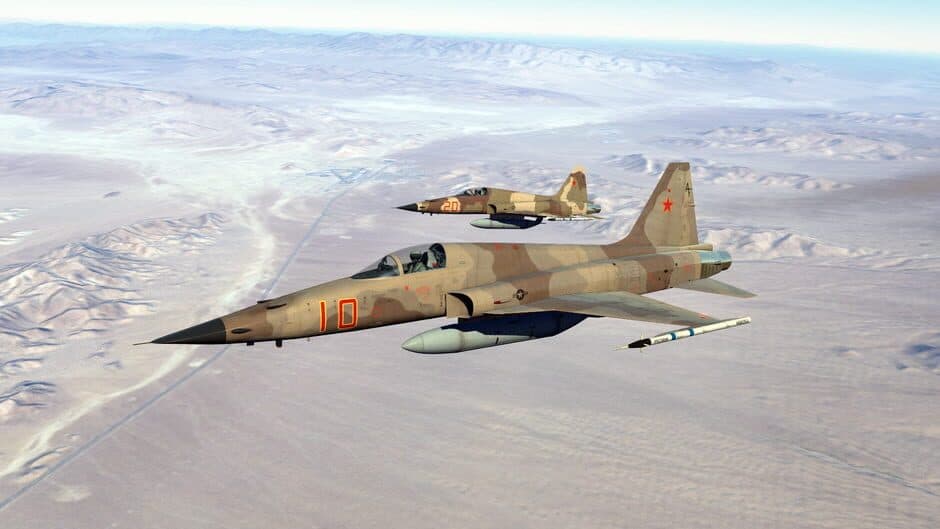 Скриншот 9 из DCS World: F-5E - Aggressors Basic Fighter Maneuvers Campaign