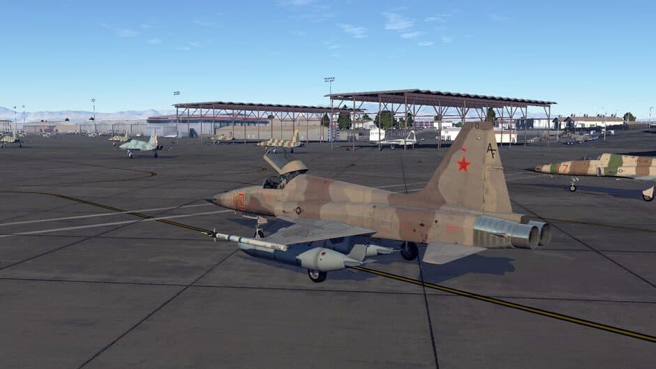 Скриншот 3 из DCS World: F-5E - Aggressors Basic Fighter Maneuvers Campaign