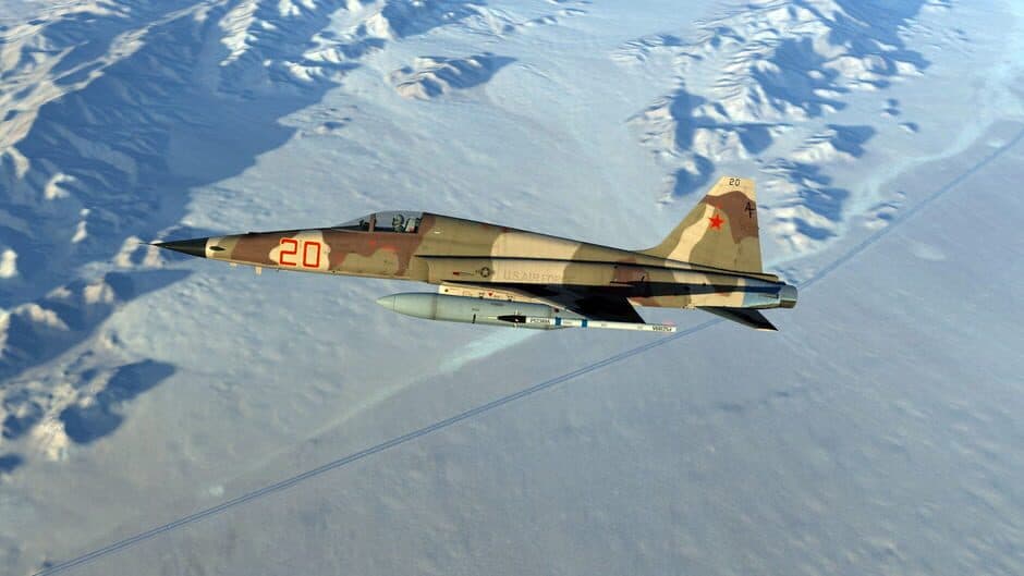 Скриншот 6 из DCS World: F-5E - Aggressors Basic Fighter Maneuvers Campaign