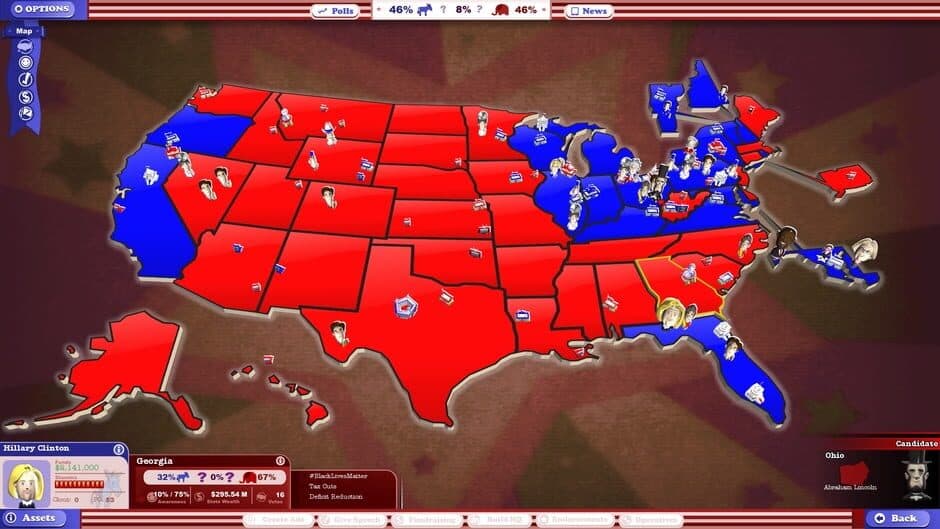 Скриншот 5 из The Political Machine 2016: Campaign DLC