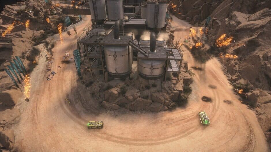 Скриншот 2 из Mantis Burn Racing: Battle Cars