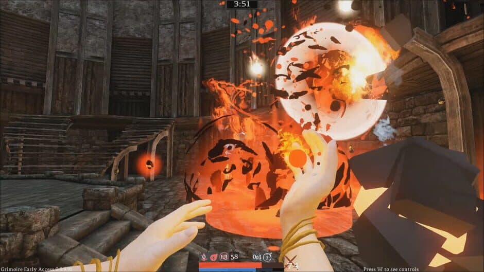 Скриншот 2 из Grimoire: Manastorm - Fire Class