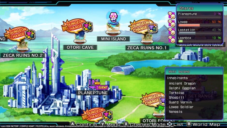 Скриншот 5 из Hyperdimension Neptunia Re;Birth3: V Generation - Mini Island