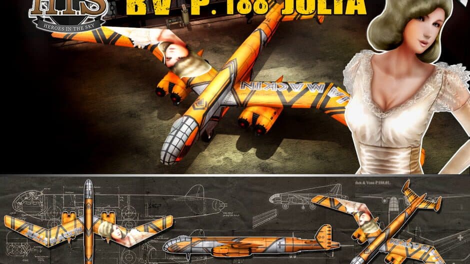 Скриншот 3 из HIS: Heroes in the Sky - BV P188 Julia Mackin Pack