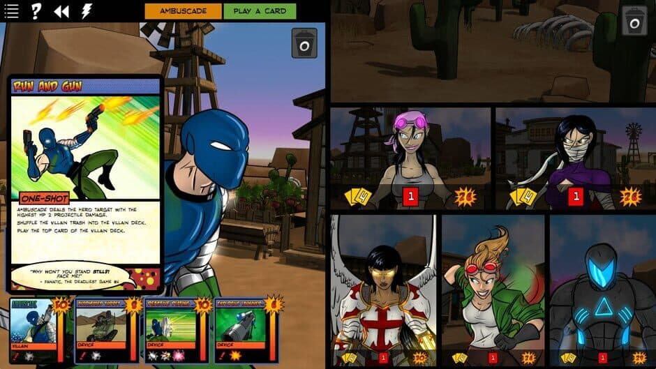 Скриншот 2 из Sentinels of the Multiverse: Mini-Pack 1