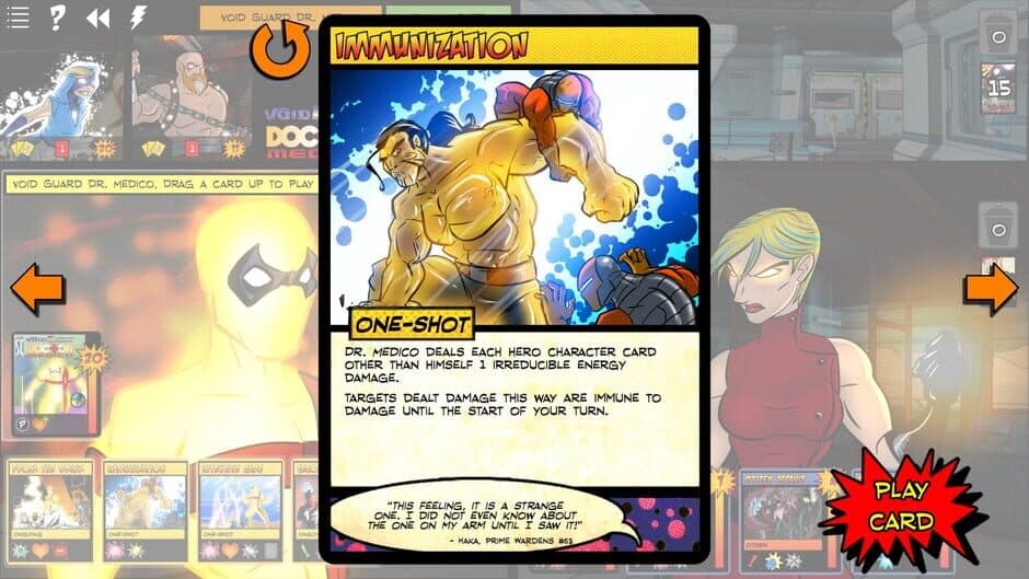 Скриншот 8 из Sentinels of the Multiverse: Mini-Pack 5 - Void Guard