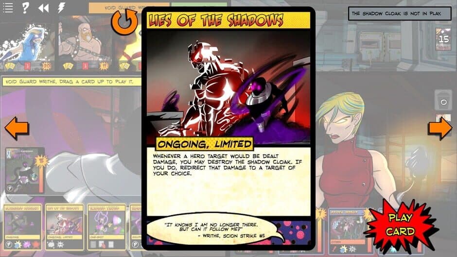 Скриншот 9 из Sentinels of the Multiverse: Mini-Pack 5 - Void Guard