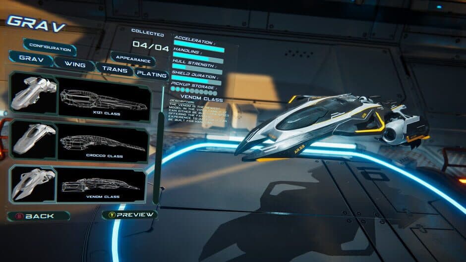 Скриншот 10 из Antigraviator: Viper Trails