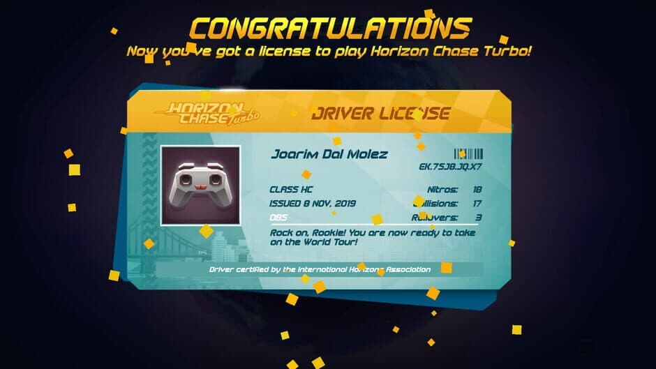 Скриншот 4 из Horizon Chase Turbo: Rookie Series