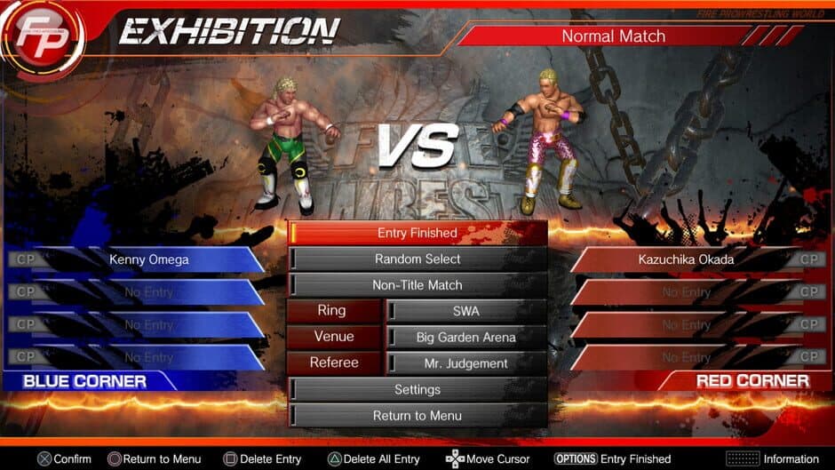 Скриншот 1 из Fire Pro Wrestling World: New Japan Pro-Wrestling Collaboration