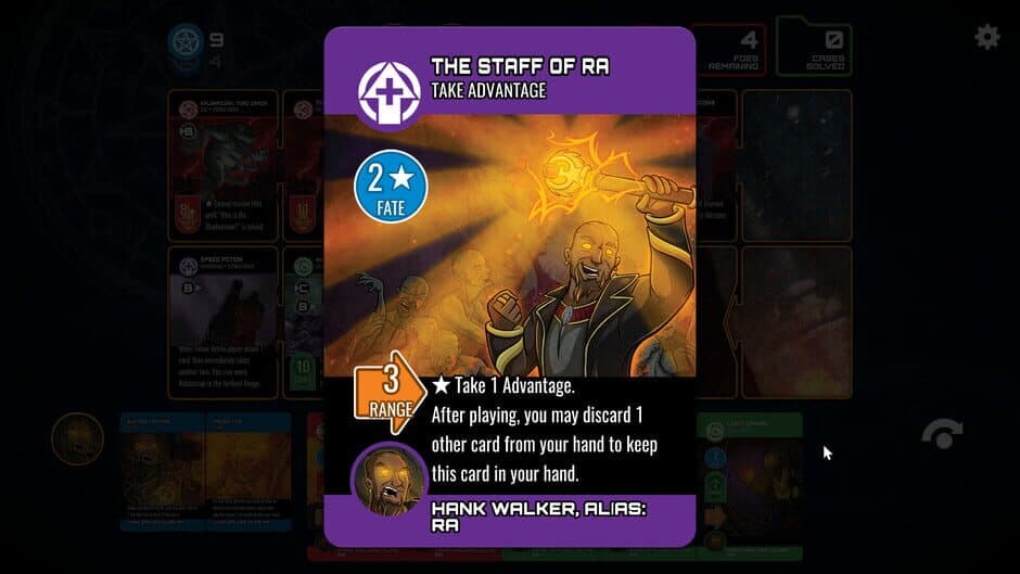Скриншот 5 из Dresden Files Cooperative Card Game: Ra Crossover