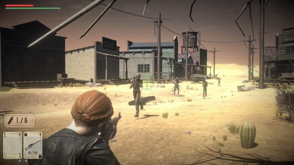 Скриншот 3 из Gunslingers of the Wasteland vs. The Zombies from Mars