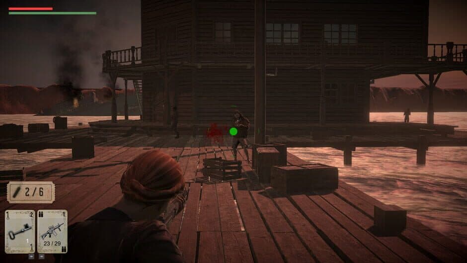 Скриншот 1 из Gunslingers of the Wasteland vs. The Zombies from Mars