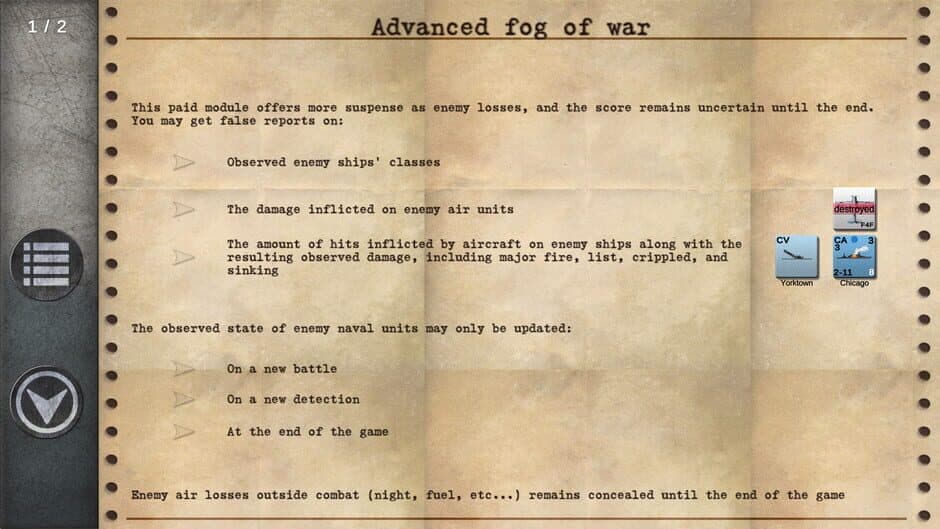 Скриншот 2 из Carrier Battles 4 Guadalcanal: Advanced Fog of War in the Pacific
