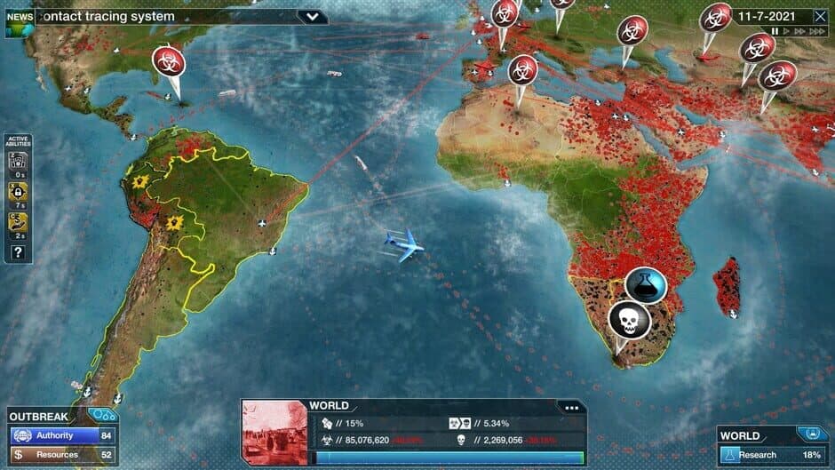 Скриншот 4 из Plague Inc: The Cure