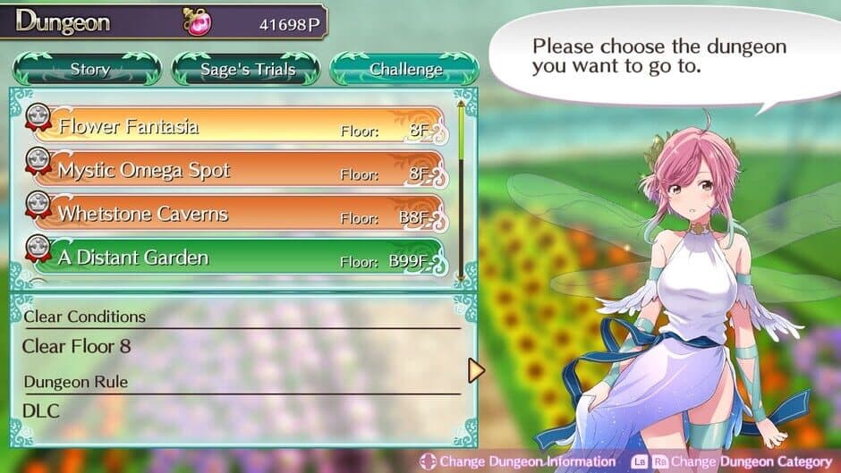 Скриншот 1 из Omega Labyrinth Life: Flower Fantasia