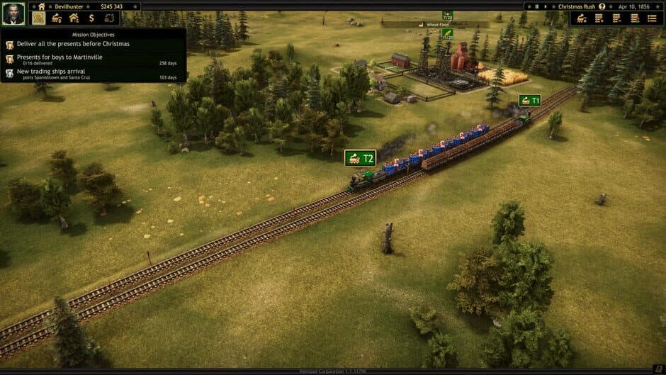 Скриншот 2 из Railroad Corporation: Christmas Rush