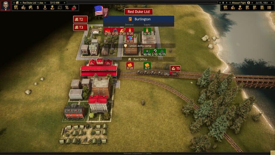 Скриншот 5 из Railroad Corporation: Civil War