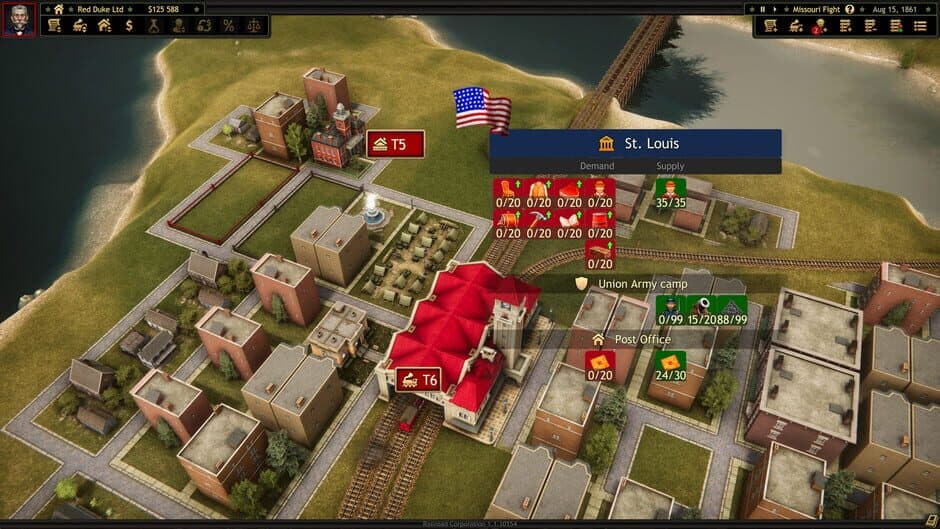 Скриншот 3 из Railroad Corporation: Civil War