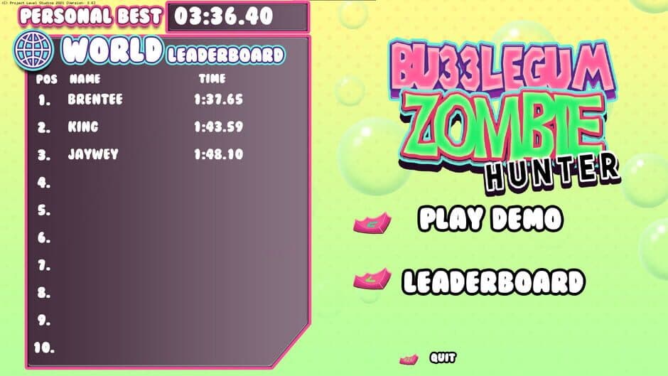 Скриншот 1 из Bubblegum Zombie Hunter