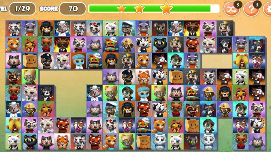 Скриншот 4 из Cats: Classic Onet Connect - Expansion Pack
