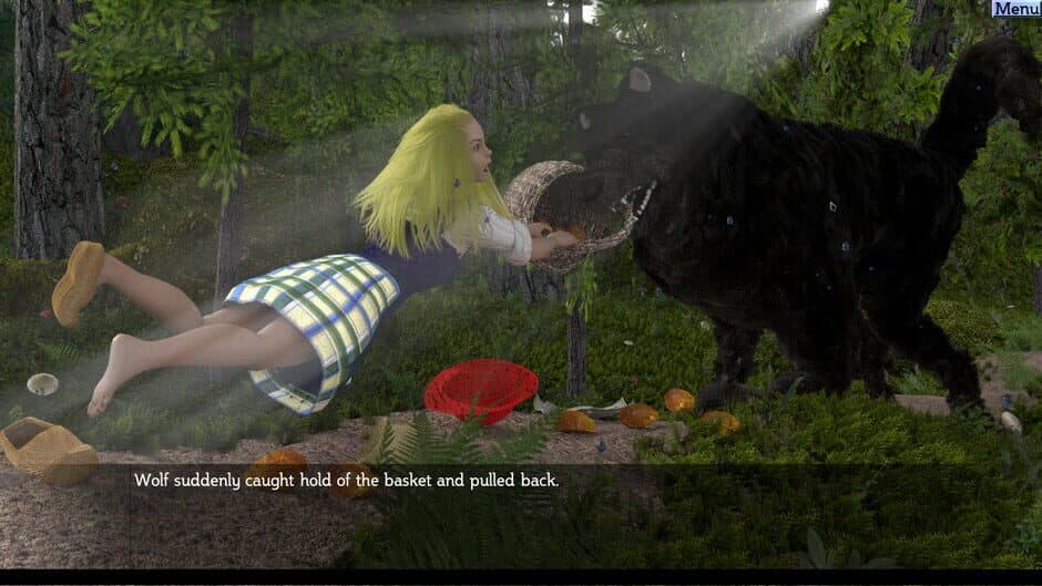 Скриншот 6 из Non-Linear Text Quests: Return of Red Riding Hood Enhanced Edition
