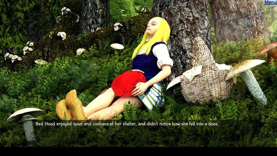 Скриншот 7 из Non-Linear Text Quests: Return of Red Riding Hood Enhanced Edition