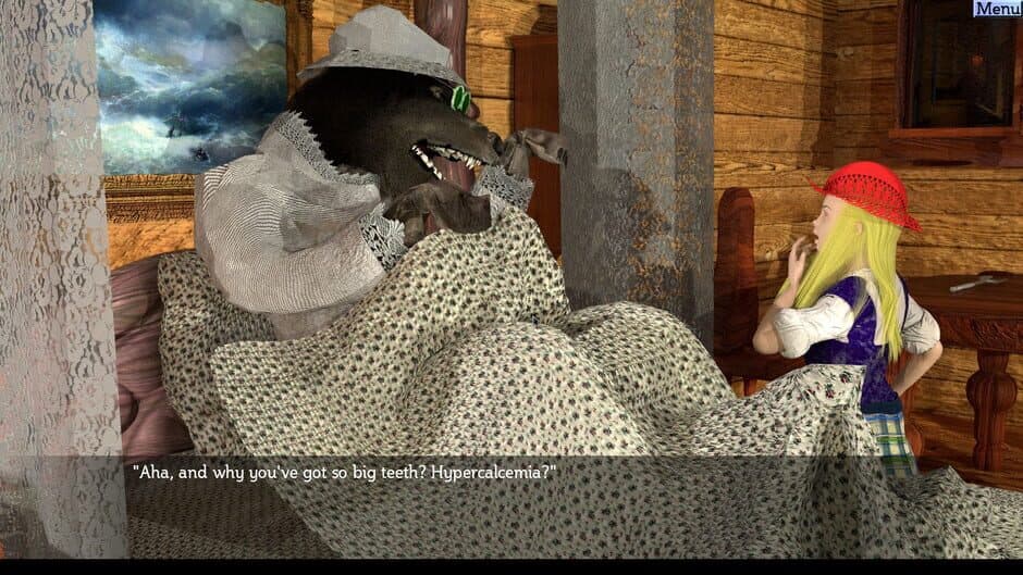 Скриншот 8 из Non-Linear Text Quests: Return of Red Riding Hood Enhanced Edition