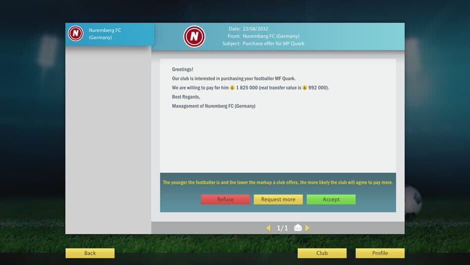 Скриншот 9 из Football, Tactics & Glory: Football Stars