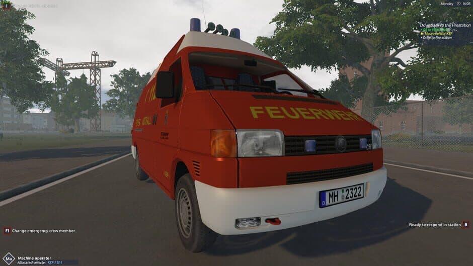 Скриншот 2 из Emergency Call 112: KEF - Das Kleineinsatzfahrzeug