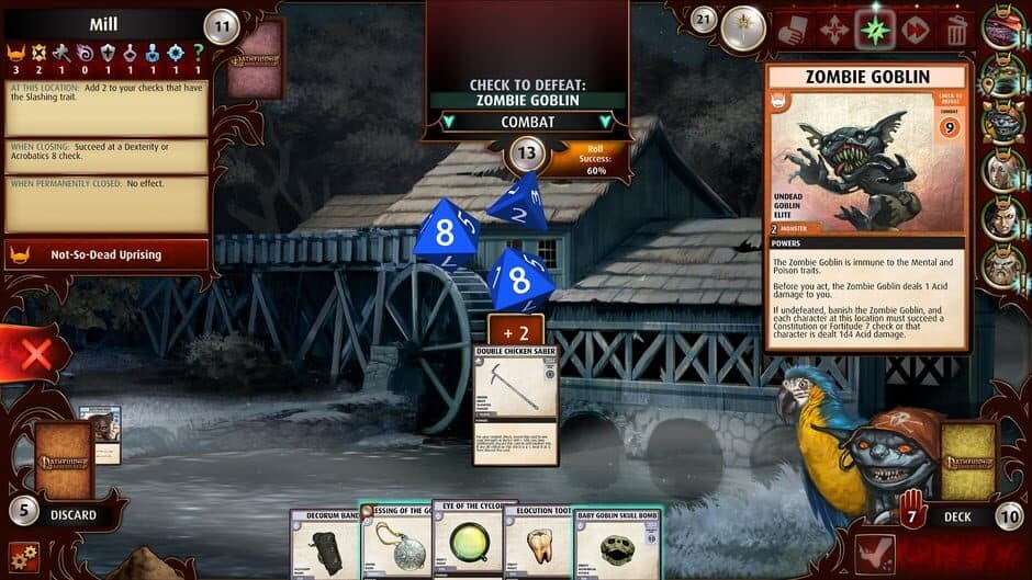 Скриншот 3 из Pathfinder Adventures: Rise of the Goblins Deck 2
