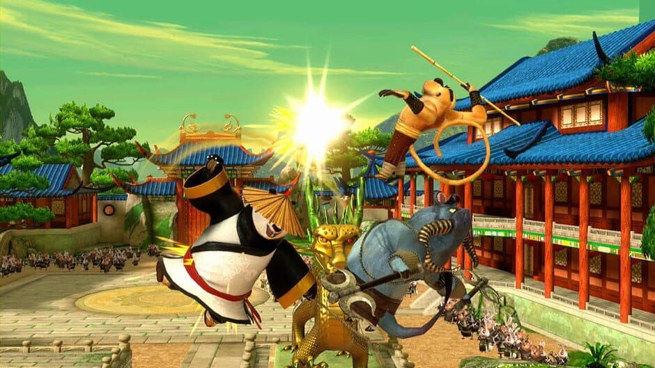 Скриншот 4 из Kung Fu Panda: Showdown of Legendary Legends - Warrior Po and Jombie Master Chicken